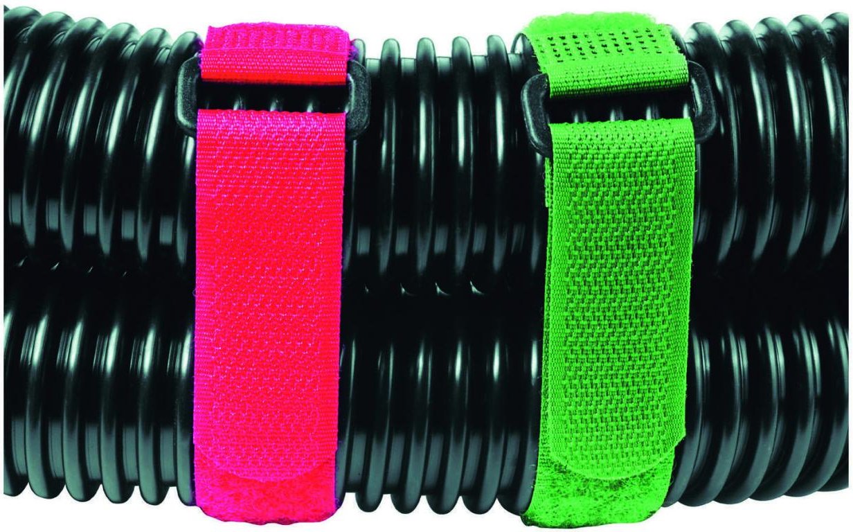 Hama Klettkabelbinder grün, rot, schwarz