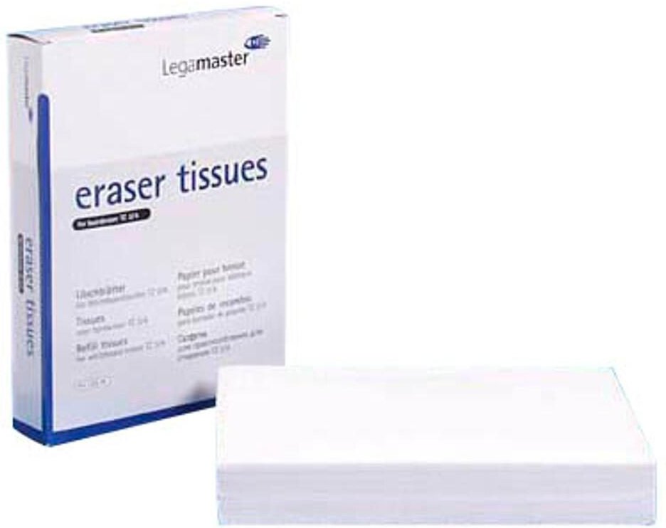 Legamaster Löschpapier für Tafellöscher - 100 Stück