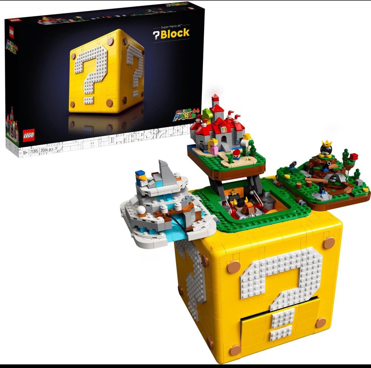 LEGO® Super Mario Fragezeichen-Block aus Super Mario 64™ 71395