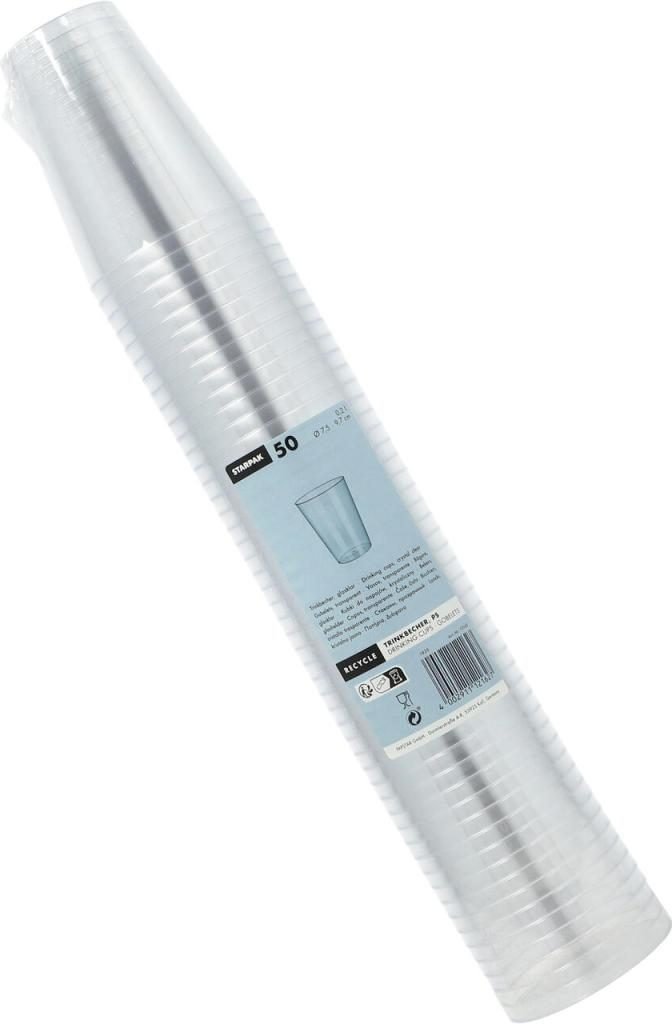 Thumbnail - STARPAK Einweg-Trinkbecher 7.5 cm 0,2 l glasklar