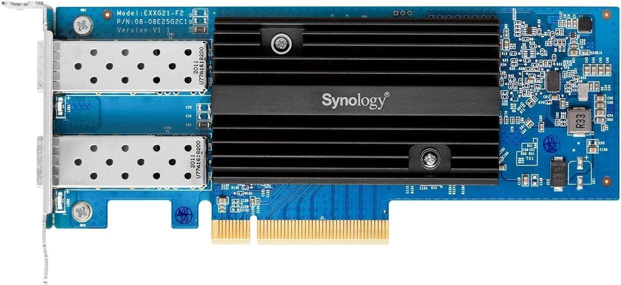 Synology Netzwerkkarte E10G21-F2 SFP+ PCIe 3.0 x8 (E10G21-F2)
