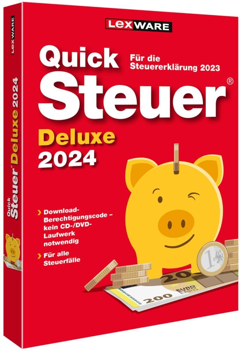 Lexware QuickSteuer Deluxe 2024 Software