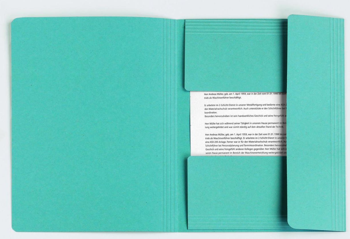 Thumbnail - bene Sammelmappen DIN A4 blau