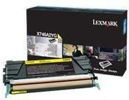 Lexmark Original Toner Standard Variante - X746 gelb 7000 Seiten (X746A2YG)