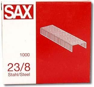 sax design Heftklammern 13 mm 23/8