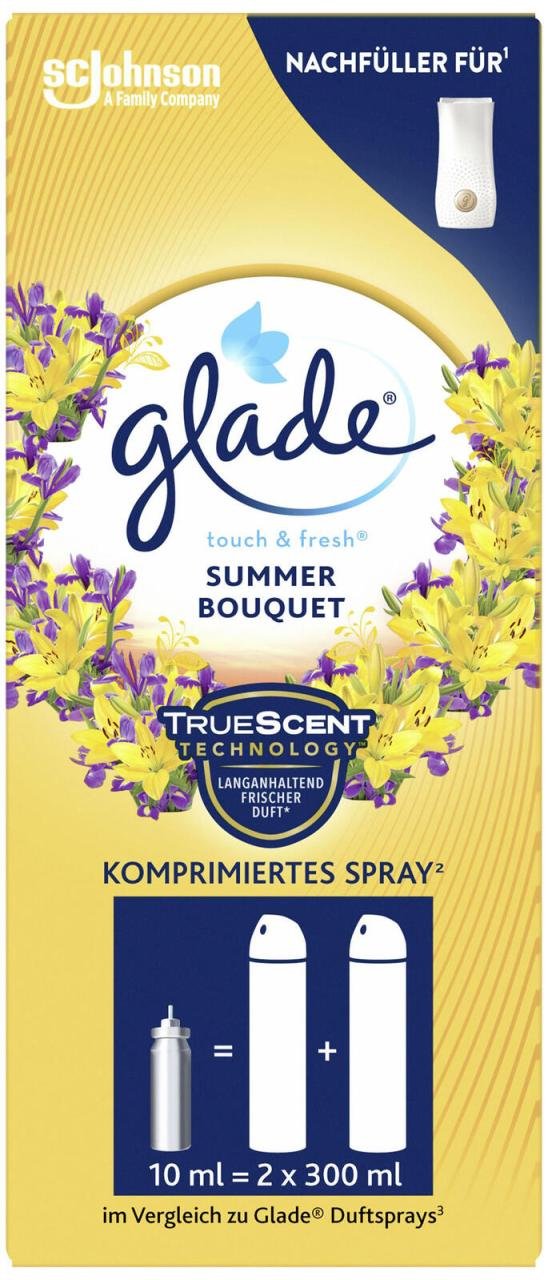 glade Raumduft-Nachfüller SUMMER BOUQUET 10 ml