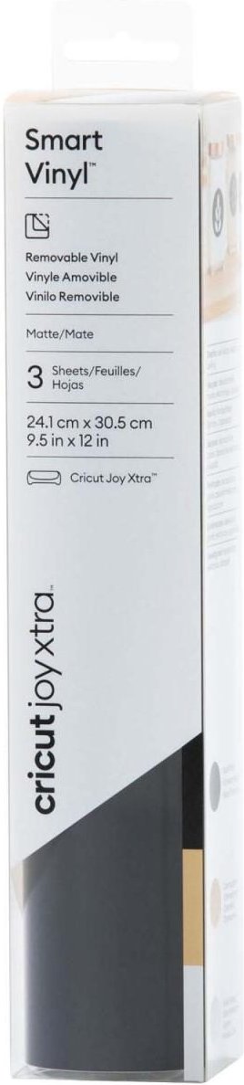 Cricut Vinylfolie wiederablösbar 24.1 cm x 30.5 cm 3 St. farbsortiert