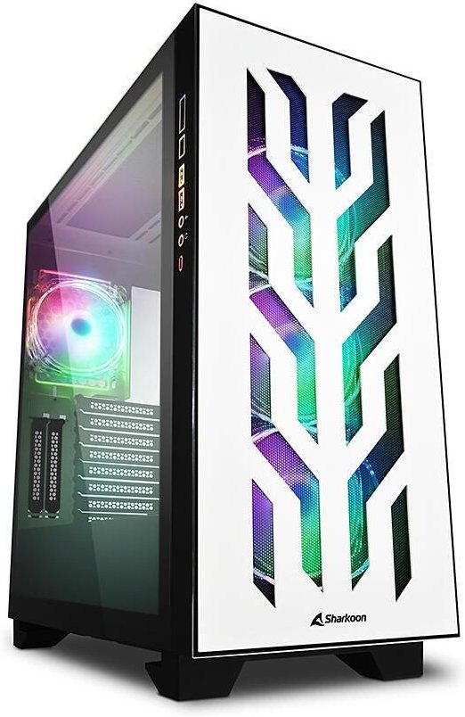 Thumbnail - Sharkoon PC Gehäuse Elite Shark CA300T White ATX E-ATX weiß