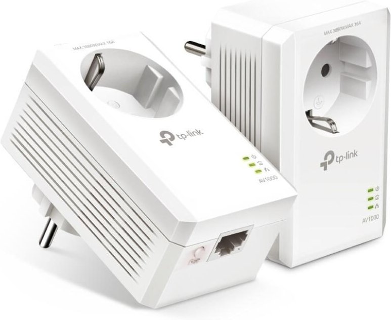 TP-Link TL-PA7017P KIT AV1000-Gigabit-Powerline-Adapter KIT mit Steckdose