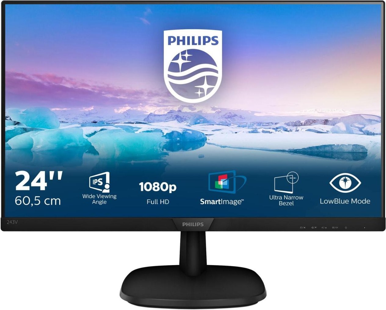 Philips 243V7QJABF Monitor 60,5 cm (23,8 Zoll)