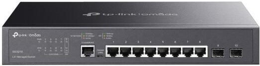 TP-Link Omada SG3210 8-Port Gigabit L2+ Managed Switch mit 2 SFP-Steckplätzen
