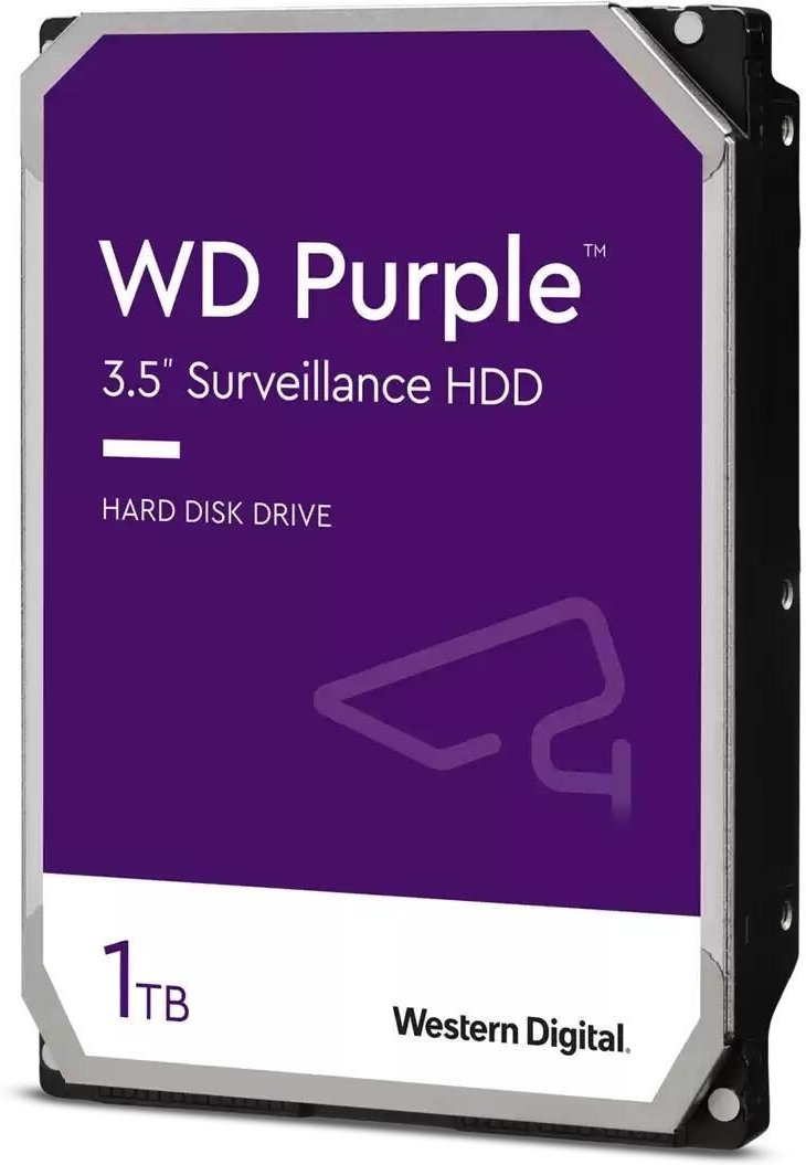 WD Purple Surveillance Hard Drive - 1 TB