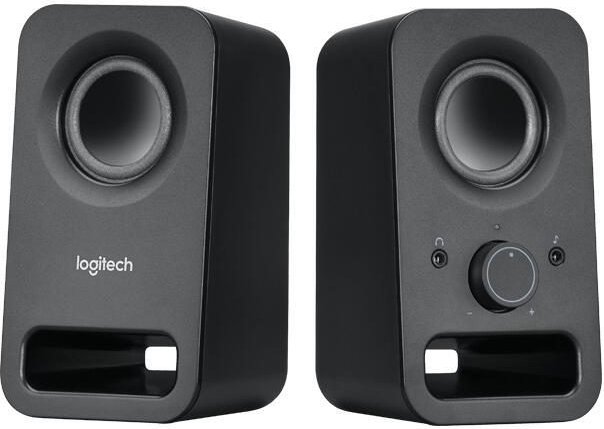 Logitech Z-150 kompakte Stereo-Lautsprecher, schwarz