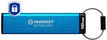 Thumbnail - Kingston IronKey Keypad 200C - USB-Stick - 16 GB