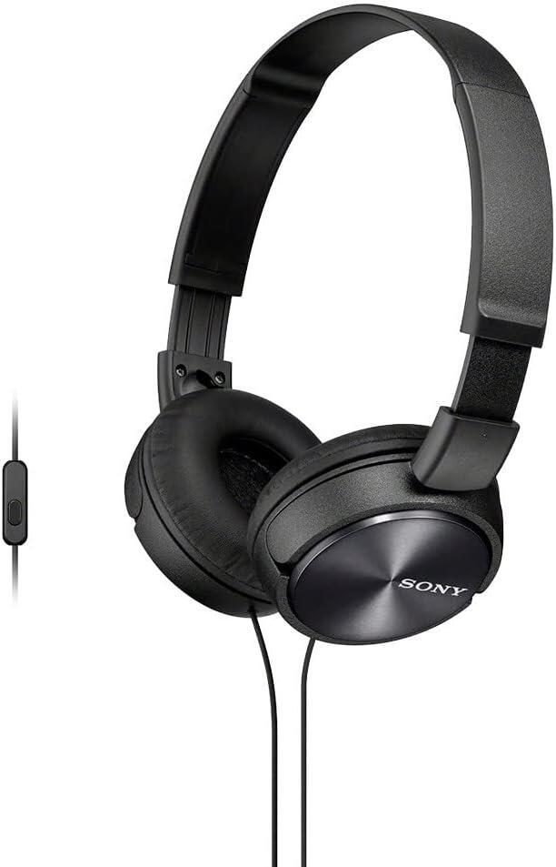 Sony MDR-ZX310AP Kopfhörer, Schwarz