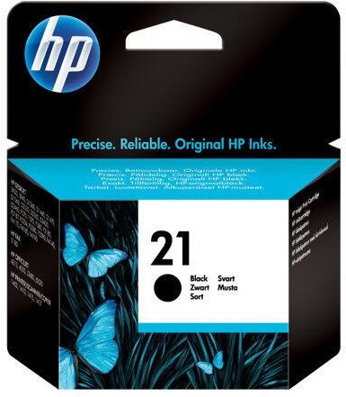 HP Original 21 Druckerpatrone schwarz 190 Seiten 5ml (C9351AE#301)