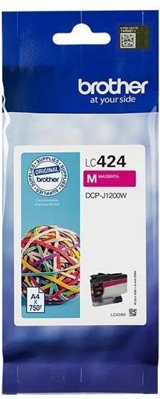 Brother Original LC-424M Druckerpatrone - magenta (LC424M)