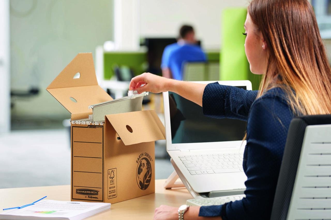 Bankers Box Archivboxen für lose Dokumente 12,0 x 32,5 x 27,3 cm