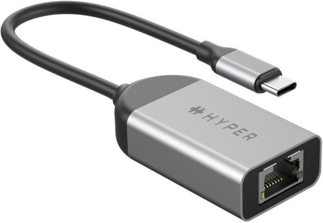 Hyper® HyperDrive USB-C auf 2.5 Gbps Ethernet Adapter, silber