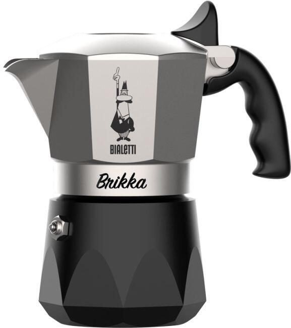 Bialetti Brikka - Espressokocher - Aluminium - für 2 Tassen (2023)