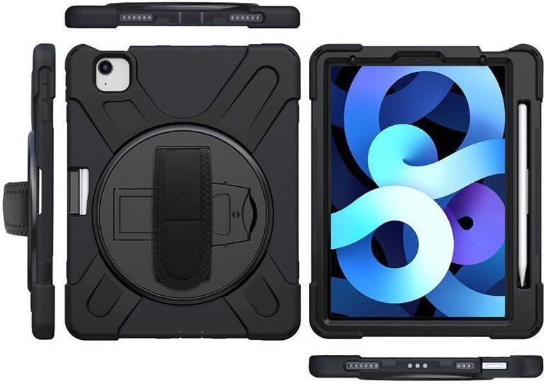 eSTUFF AUSTIN Defender Case für iPad Air 11" (2024 & 2025) - Black