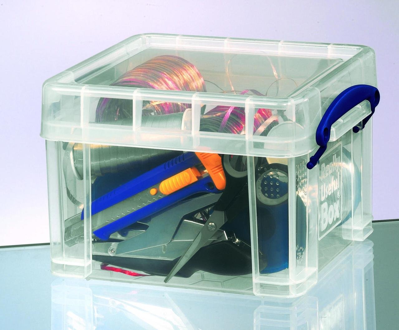 Really Useful Box Aufbewahrungsbox 3,0 l - 24,5 x 18,0 x 16,0 cm transparent