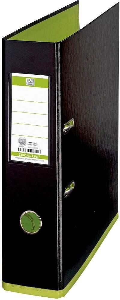 OXFORD myColour Strong-Line Ordner Kunststoff 8,0 cm DIN A4 - schwarz