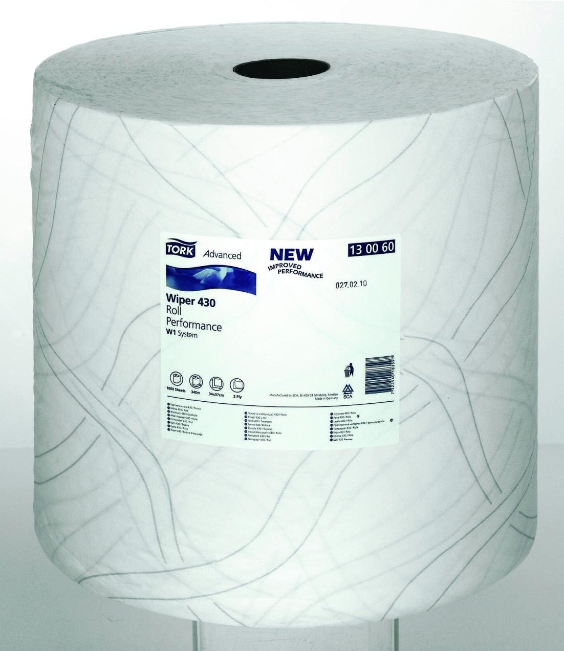 Thumbnail - TORK Putztuchrolle 2-lagig hochweiß