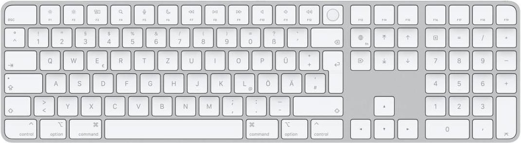 Thumbnail - Apple Magic Keyboard mit Touch ID und Ziffernblock, silber