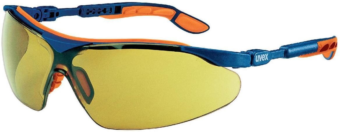uvex Schutzbrille i-vo 9160 blau, orange