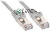 InLine® Patchkabel, SF/UTP, Cat.5e, grau, 1m