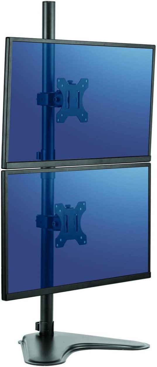 Fellowes Monitor-Halterung Dual schwarz