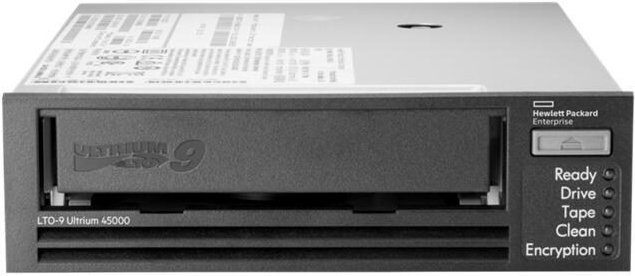 HPE StoreEver LTO-9 Ultrium 45000 mit externem SAS-Bandlaufwerk (BC042A)