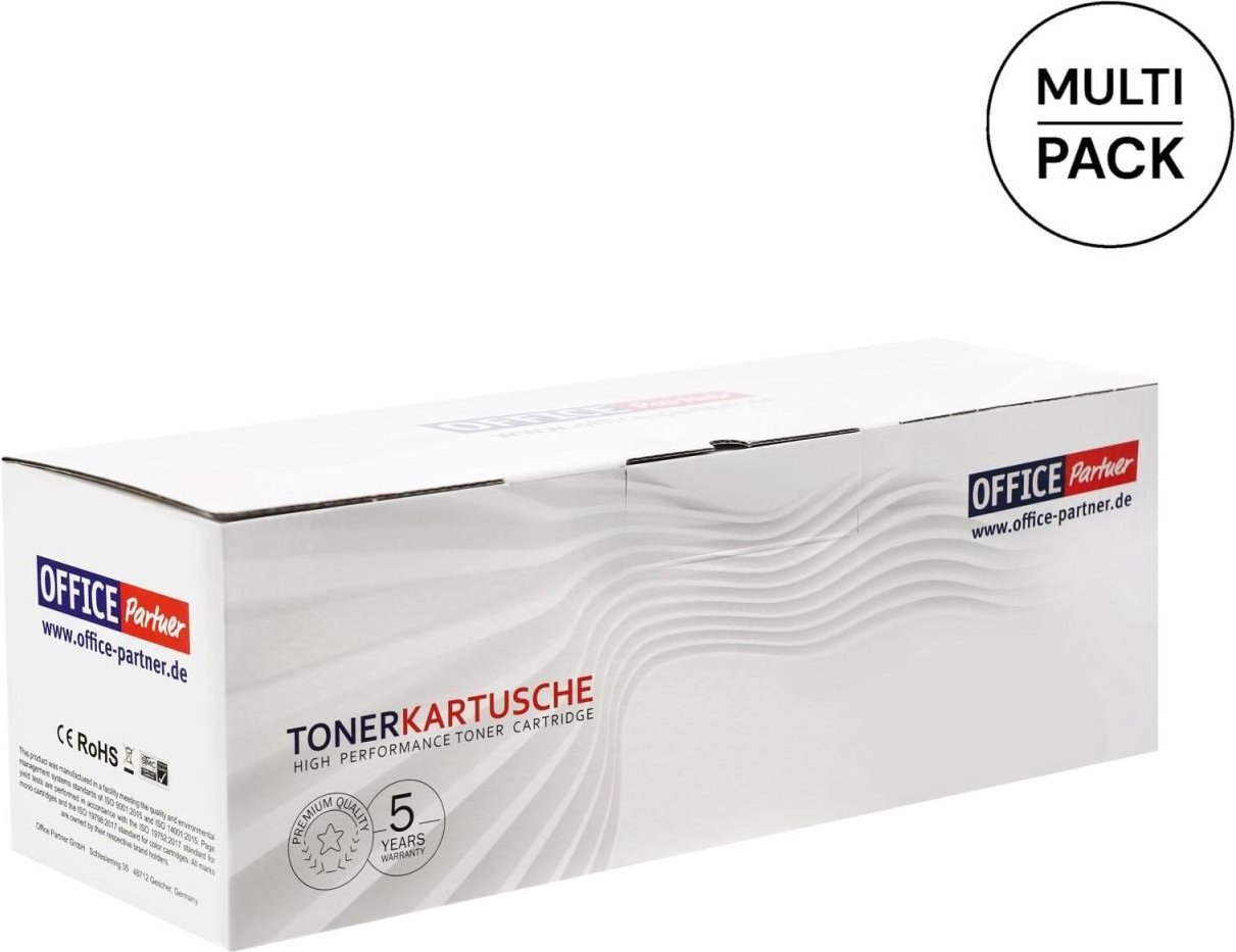 OFFICE-Partner Premium Toner - alternativ zu Brother TN-241 - 4er Multipack