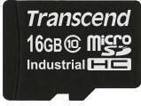 Transcend Industrial microSDHC Speicherkarte 16 GB