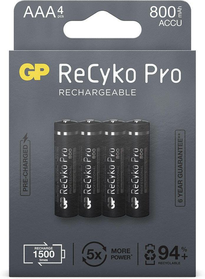 GP Akkus ReCyko+ PRO Micro AAA 1.2 V