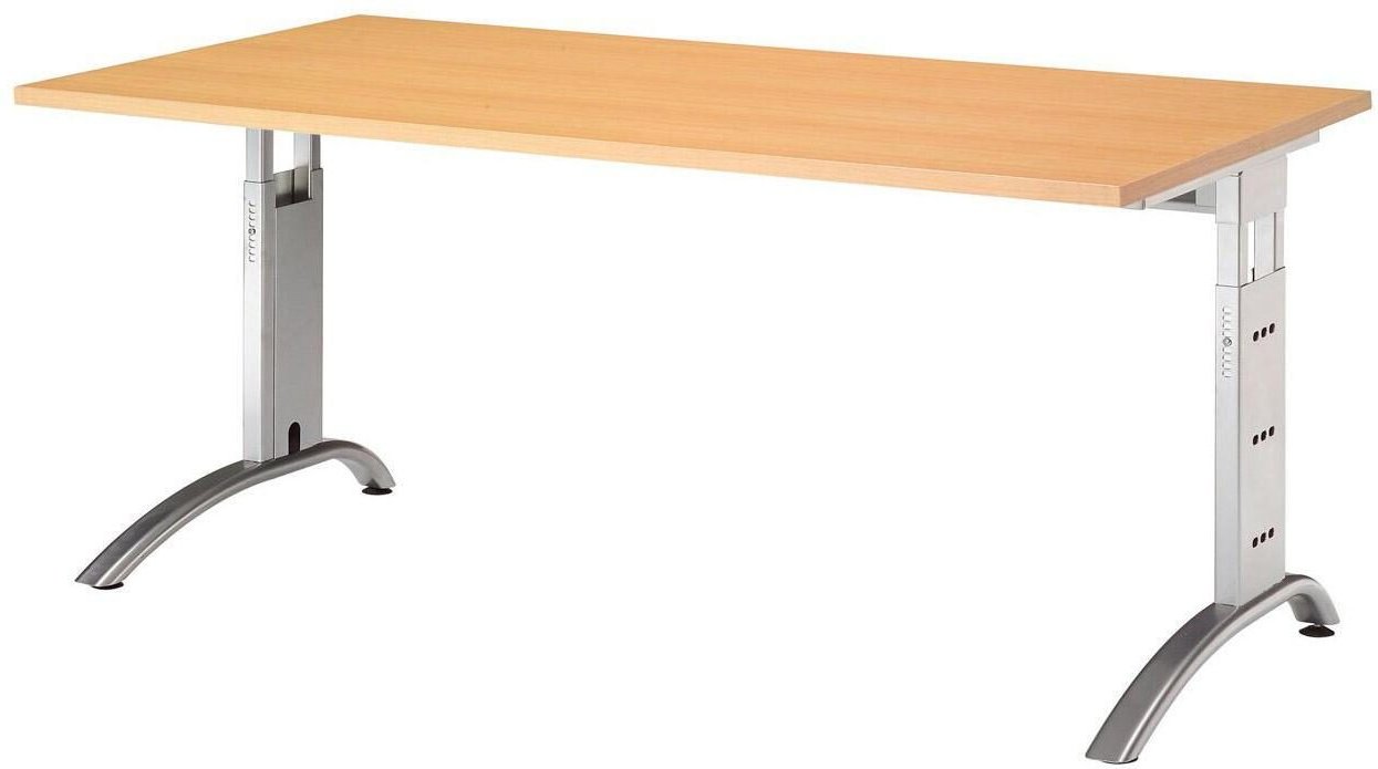 HAMMERBACHER höhenverstellbarer Schreibtisch VFS16/6/S buche