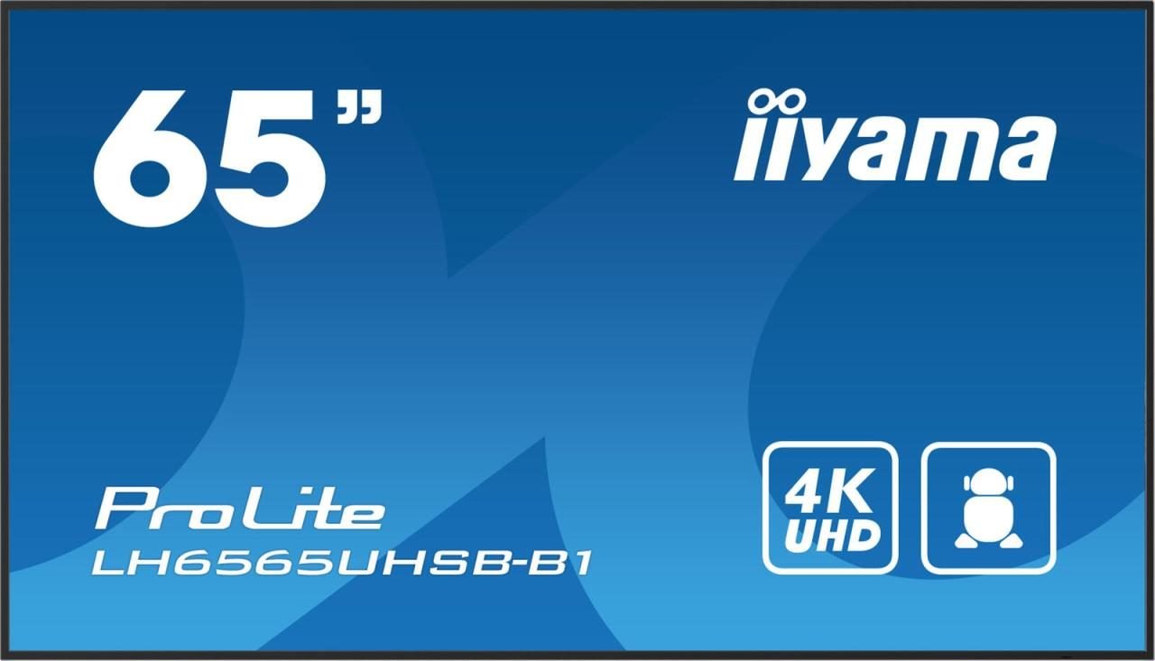 iiyama ProLite LH6565UHSB-B1 Signage Display 163,9cm (64,5Zoll)