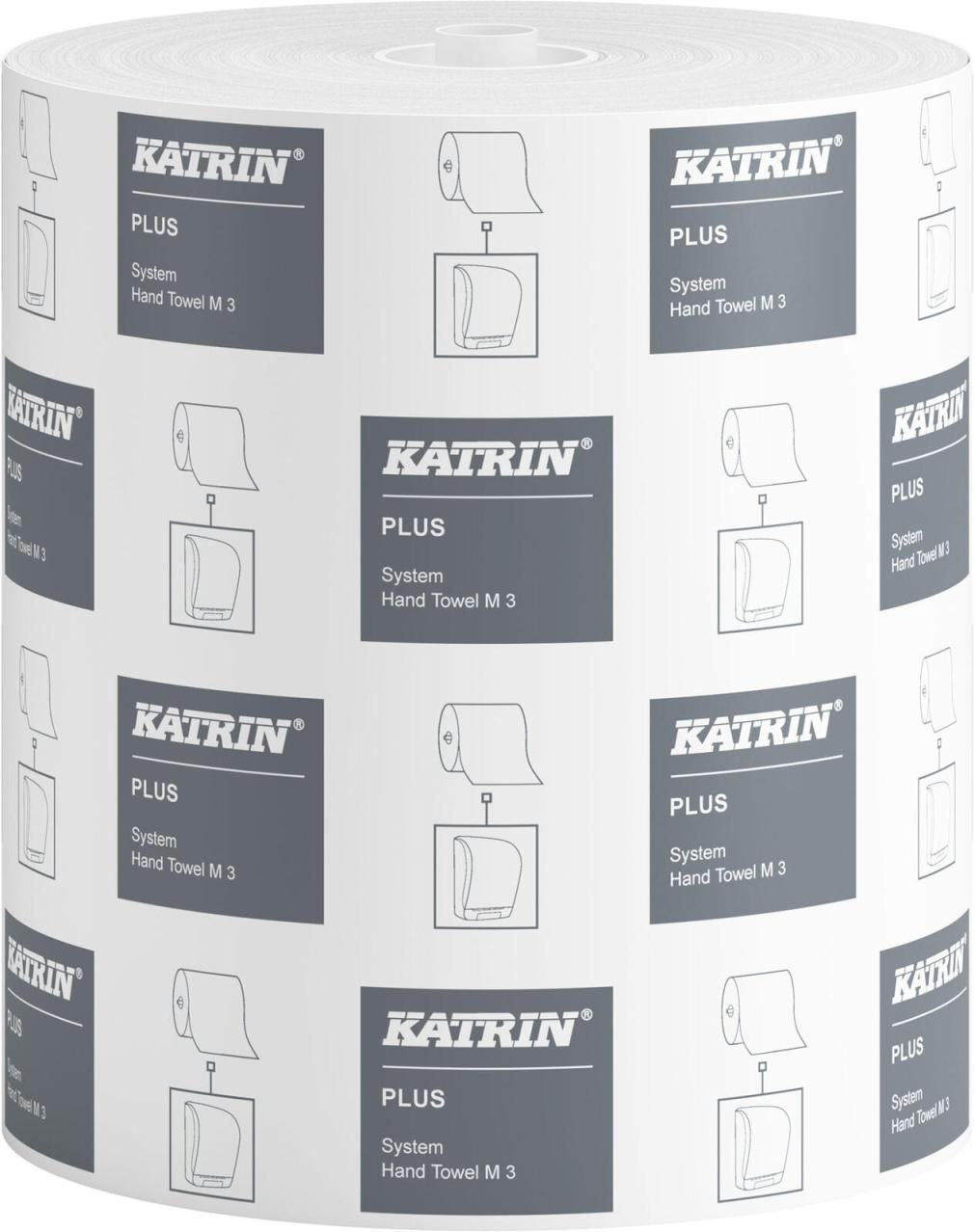 KATRIN Handtuchrollen 3-lagig weiß