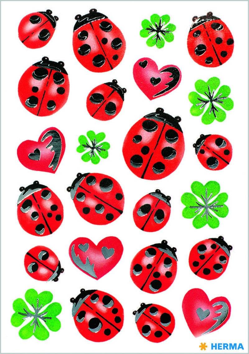 Thumbnail - HERMA Aufkleber Glücksbringer