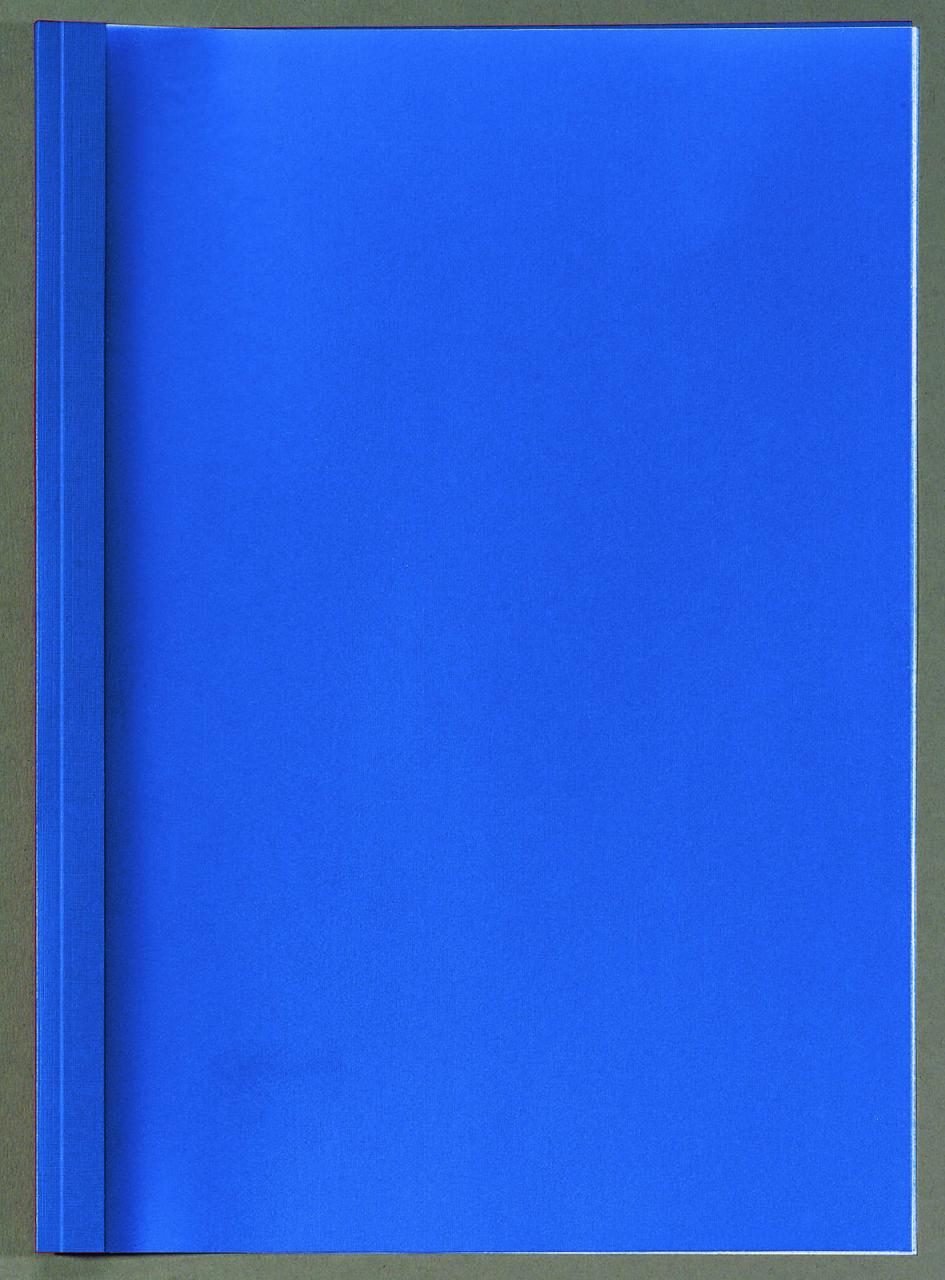 Thumbnail - LMG Thermo-Bindemappen DIN A4 blau 6 mm