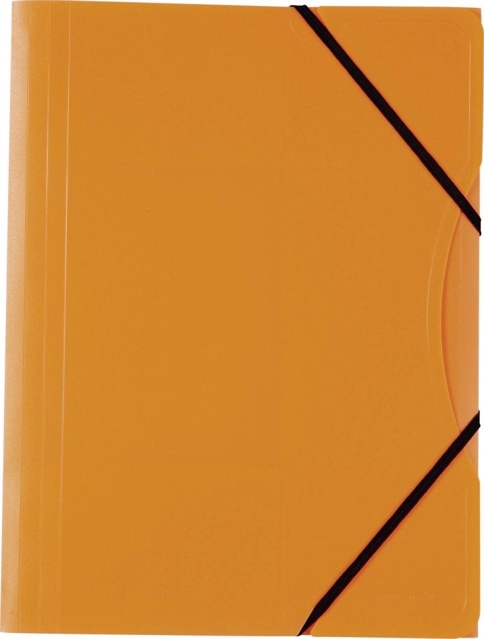 folia Sammelmappen DIN A4 1 x neon-gelb, neon-orange, neon-pink, neon-grün, neon-blau