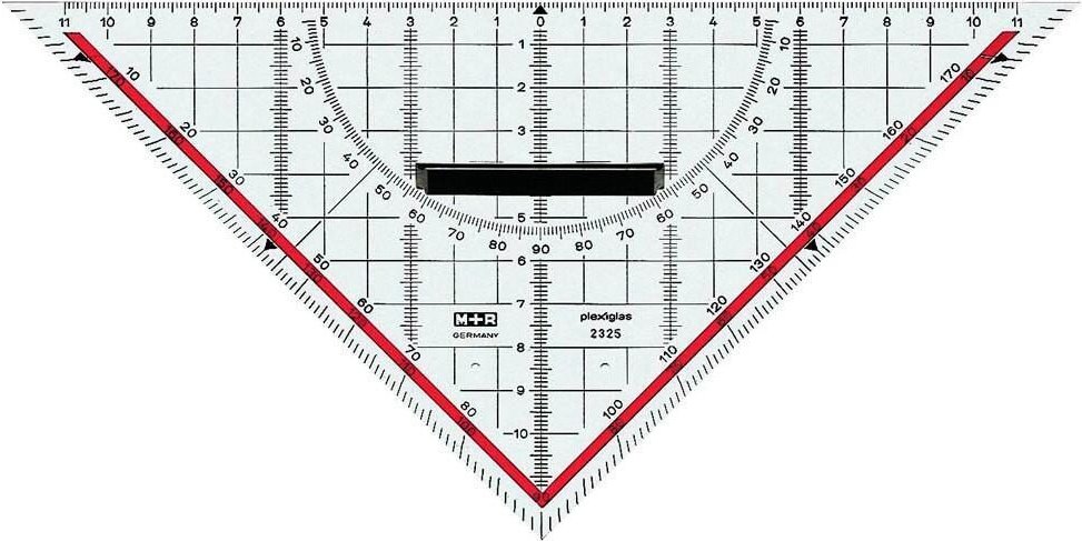 Thumbnail - M + R Geodreieck - 25,0 cm