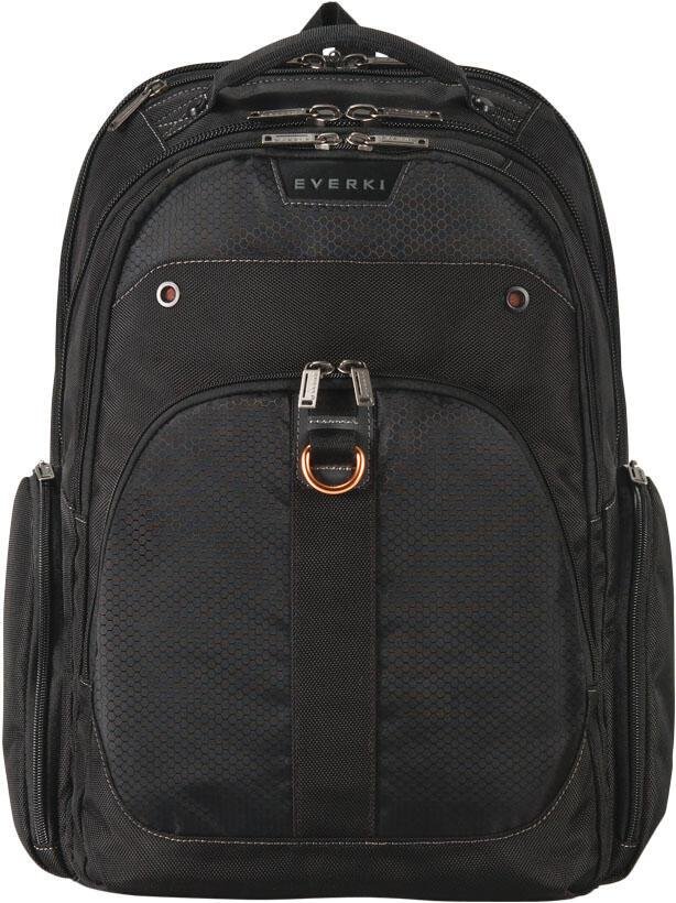 EVERKI Laptop-Rucksack ATLAS schwarz 32,0 l bis 44,0 cm (17,3 Zoll)