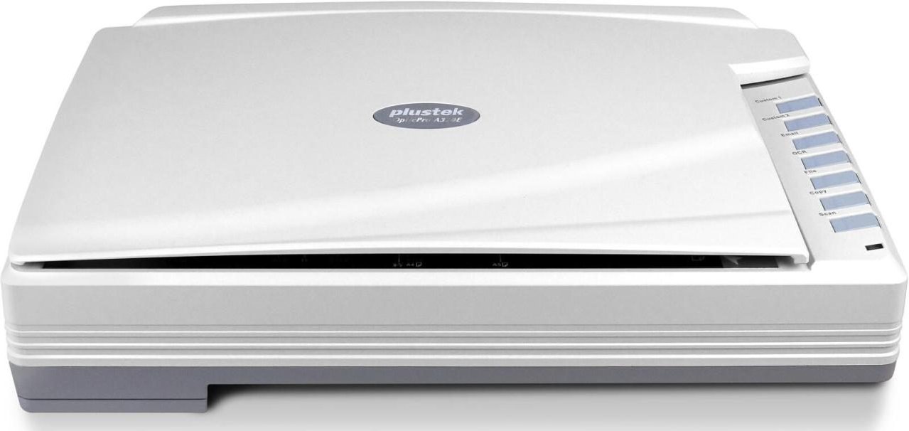 0 plustek Flachbettscanner OpticPro A320E