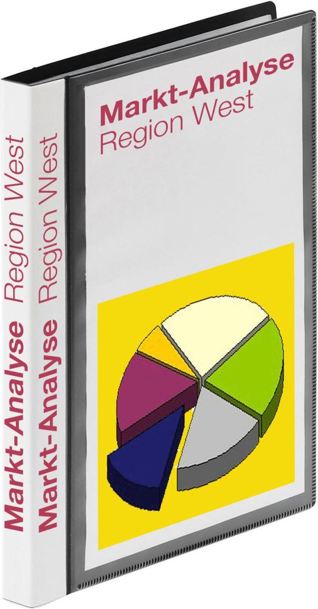 Thumbnail - FolderSys Sichtbuch A5 schwarz