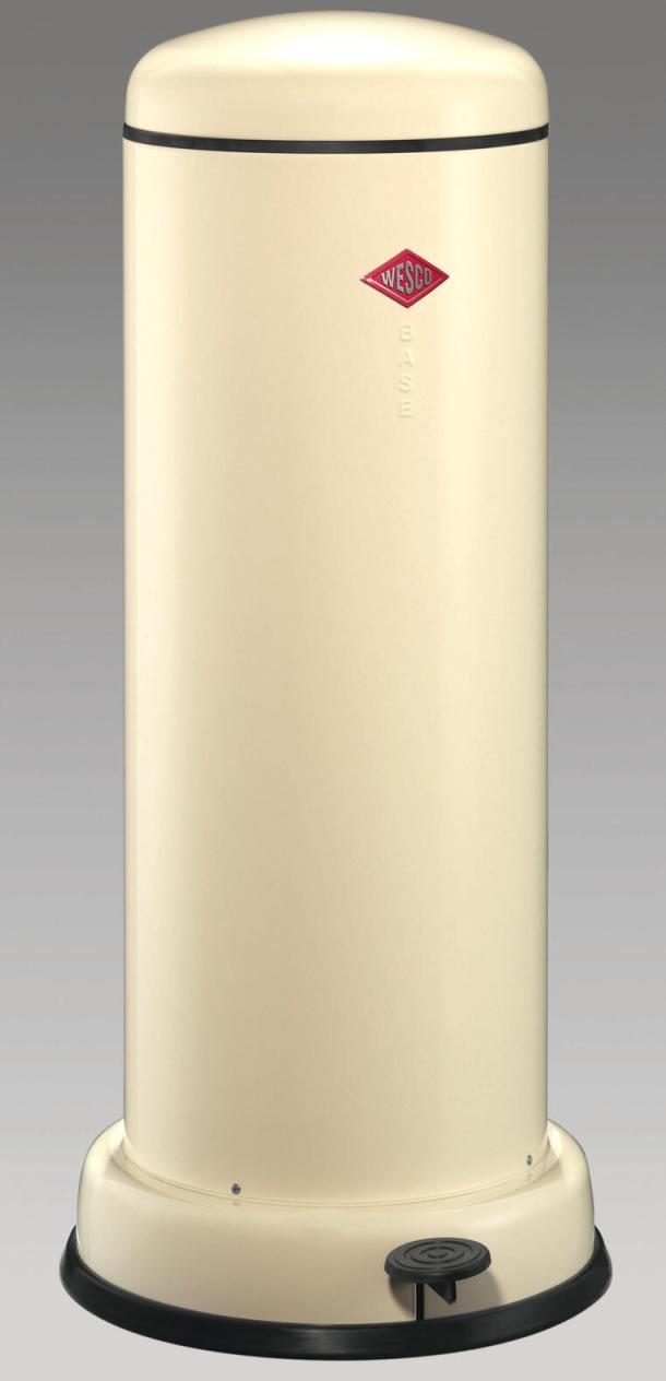 WESCO Mülleimer 30,0 l mandel