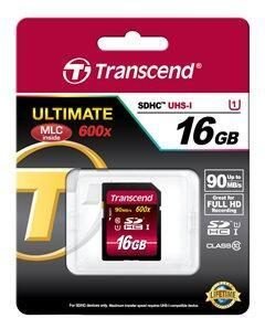 Transcend TS16GSDHC10U1 Speicherkarte 16 GB