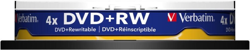 Verbatim DVD+RW 4,7GB 4x 10er Spindel