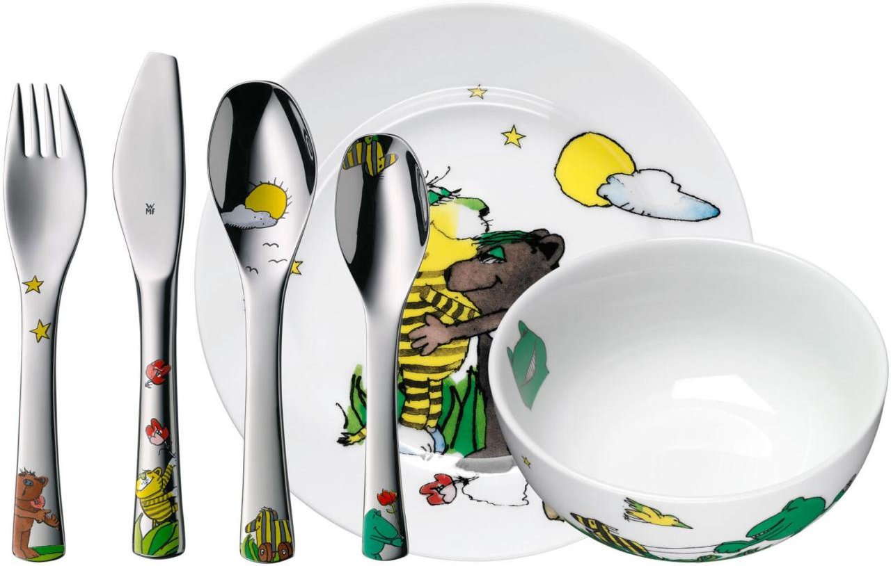 WMF Janosch Kindergeschirr-Set weiß